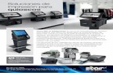 Soluciones de impresión para quioscos · 2019-09-25 · Solución de impresión para quioscos de alta velocidad (220 mm por segundo) disponible en formatos modular o de compartimento