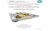 FICHA TÉCNICA DE LA ESPECIALIDAD · 2019-02-21 · Página 2 de 22 Dirección de Educación Técnica y Capacidades Emprendedoras Departamento de Especialidades Técnicas, Sección