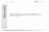 PROGRAMA DE FINANCIAMIENTO PARA LA COMPRA DE …sipot.fnd.gob.mx/sipot/DEPNIFR/Fraccion_XIX/2017/... · 2019-10-23 · En 2012 y 2013, la SAGARPA autorizó el Programa de Administración