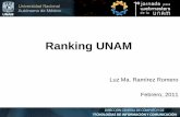 Tunning del buscador de Google - UNAM · Objetivo ranking UNAM •Aplicar medidas de mejora en los sitios Web institucionales, que se deriven del análisis de métricas mensuales.