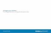 363n y especificaciones - DellFactor de forma 2280 Capacidad 16 GB o 32 GB NOTA: La memoria Intel Optane M10 es compatible con computadoras que cumplen con los siguientes requisitos: