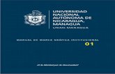 MANUAL DE MARCA GRÁFICA INSTITUCIONAL 01 · 2018-02-02 · MANUAL DE MARCA GRÁFICA INSTITUCIONAL BANDERA 10 Bandera institucional La Bandera de la UNAN-Managua es un emblema en