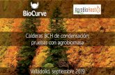 Calderas BCH de condensación: pruebas con agrobiomasa€¦ · • ¿HTC (carbonización hidrotermal)? Nos gusta experimentar . A tener en cuenta . Resultados a tener en cuenta: •