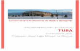 Conservatorio Profesional de Música deSegoviaconservatoriosegovia.centros.educa.jcyl.es/sitio/upload/... · 2019-11-04 · Arban/Jacobs * Flexibilidad. B.Slokar * Look, Listen and