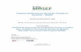 Misión de Asistencia Técnica de Corto Plazo No. 49-2015mosef.org.hn/wp-content/uploads/2017/04/Informe-Final-Estudios... · Proyecto Modernización del Sector Forestal en Honduras