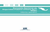 Encuesta Nacional de Seguridad Pública Urbana 2017 ENSUinternet.contenidos.inegi.org.mx/contenidos/Productos/... · 2018-04-16 · Presentación El Instituto Nacional de Estadística