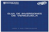 Andrés Eloy blanco · Desde esta perspectiva deseamos exhibir con la Guía de Inversiones de Venezuela las aristas de un país que poseeatractivos para la inversión en ciertas áreas,