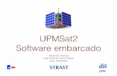 UPMSat2 02 Softwarestr/proyectos/upmsat2/slides/02_Software.pdf · • Lenguaje de programación para sistemas ﬁables -promovido por el US DoD hacia 1980 -estándar actual: Ada