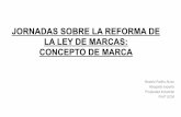 CONCEPTO DE MARCA - Oficina Española de Patentes y Marcas ... · •a) distinguir los productos o los servicios de una empresa de los de otras empresas y •b) ser representados