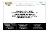 MANUAL DE ORGANIZACIÓN Y OPERACIÓNES DE SINDICATURA …transparencia.info.jalisco.gob.mx/sites/default/files/S... · 2013-08-17 · Todo ello permitirá una mejor organización