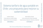Sistema tarifario de agua potable en able Chile: una propuesta …politicaspublicas.uc.cl/wp-content/uploads/2016/04/... · 2016-04-20 · Sistema tarifario de agua potable en Chile: