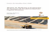 Modelo de Medición y Evaluación de Factores de ...miningpress.com/...y...productividad-humana_2199.pdf · El Modelo de Medición y Evaluación de Factores de Productividad del Capital