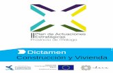 Dictamen Construcción y Vivienda - Fundación Madeca · Dictamen SECTOR CONSTRUCCIÓN Y VIVIENDA PROVINCIA DE MÁLAGA 2014 evolución de la licitación de obra pública en Andalucía