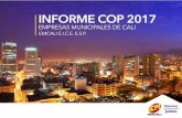 INFORME COP 2017 - EMCALICOP+2017.pdfconfianza han hecho posible la gestión de Empresas Municipales de Cali, EMCALI. La consolidación de este informe COP nos abre un espacio para