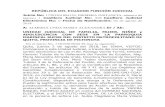 REPÚBLICA DEL ECUADOR FUNCIÓN JUDICIAL Juicio No ...€¦ · MUJER EMBARAZADA, contemplado en el Art. 82 de la Constitución de la República del Ecuador, en relación al presente