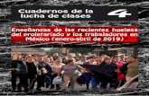 Cuadernos de la lucha de clases 4 · 2019-05-06 · sindicatos charros, pro-patronales: Sin-dicato de Jornaleros y Obreros Indus-triales y de la Industria Maquiladora, el Sindicato