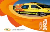 DOSSIER PRESENTACION AMBULANCIAS DE LORCA...personal de los vehículos está conforme al Real Decreto 836/2012 de 25 de mayo y cumplen las condiciones específicas en la norma UNE-EN