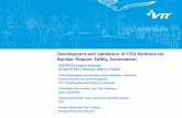 Development and Validation of CFD Methods for Nuclear ...safir2018.vtt.fi/interim_seminar_2017/day_2/7-3... · 24/03/2017  · Development and Validation of CFD Methods for Nuclear