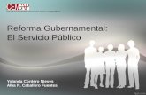 Reforma Gubernamental: El Servicio Públicosociales.uprrp.edu/cemgap/wp-content/uploads/sites/... · 2. Base de Datos de la Encuesta del Perfil Demográfico del Servicio Público,