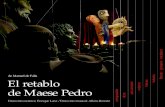 El retablo de Maese Pedro - Liceu Opera Barcelona · sin embargo, este final no se aprecia, ya que Don Quijote causa el destrozo justo en el momento de la persecución. Maese Pedro,