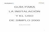 Manuale Simplo 2000a instalación y uso Simplo 2000_01.pdf · Tenemos que asegurarnos que el nombre de la impresora sea Graphtec Plotter (si el windows es 95, 98 o Millennium) o Graphtec