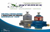 VÁLVULA REGULADORA Y - VAYREMEXvayremex.com/nw-admin/files/pdf/VRRP-460-2019.pdf1 DESCRIPCIÓN La válvula VAYREMEX, modelo 460 es una válvula reguladora y reductora de presión