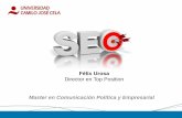 Félix Urosa Director en Top Positionandreselias.com/main/wp-content/uploads/2018/10/1-SEO-Master... · Densidad de Palabra Clave y URLs Del 2% al 4% Por ejemplo, en un texto de 100