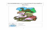 CUADERNILLO PALEONTOLOGÍA: fósilesbyg.domenicoscarlatti.es/.../cuadernillopaleontologia.pdf18 Trabajo sobre el fósil que se te haya asignado (realiza esta parte de la actividad