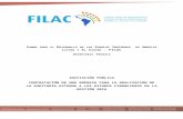 · Web viewEl Fondo para el Desarrollo de los Pueblos Indígenas de América Latina y el Caribe (FILAC), convoca públicamente a empresas de auditoría legalmente establecidas a