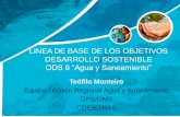 LINEA DE BASE DE LOS OBJETIVOS DESARROLLO SOSTENIBLE ... · de RH 6.6 Ecosistemas acuáticos 6.a Cooperación internacional y fortalecimento de capacidades 6.b Participación comunitaria.