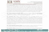LXIV Legislatura Constitucional Secretaria de Servicios … · 2019-09-04 · respuesta al Acuerdo número 234 de la LXIV Legislatura del Estado, mediante el cual exhorta atentamente