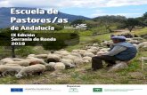 Escuela de Pastores/as...CURSO DE FORMACIÓN DE PASTORES/AS La Escuela de Pastores/as de Andalucía está coﬁnanciado en un 90% por el Fondo Europeo Agrícola de Desarrollo Rural