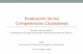Evaluación de las Competencias Ciudadanas de la Educacióny la ProblemáticaSocial en México. •La Tercera Revolución Tecnológica (digitalización) afecta las prácticas socio-culturales
