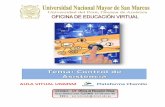 Oficina de Educación Virtual - AULA VITUAL …...2018/06/06  · Universidad Nacional Mayor de San Marcos Universidad del Perú, Decana de América Oficina de Educación Virtual 1.