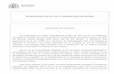 MINISTERIO DE JUSTICIA ANTEPROYECTO DE LEY DE LA JURISDICCIÓN VOLUNTARIA … · 2019-02-27 · adaptar la regulación de los expedientes de jurisdicción voluntaria a los principios,