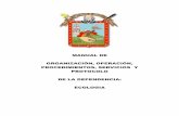 MANUAL DE ORGANIZACIÓN, OPERACIÓN, PROCEDIMIENTOS, SERVICIOS Y PROTOCOLO DE LA ... · 2019-07-27 · MANUAL DE ORGANIZACIÓN Y PROCEDIMIENTOS CONCEPTO El manual de procedimientos