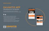 davantis app...davantis app seguridad en tus manos manual de usuario Con nuestra app podrás acceder a tu instalación y realizar las acciones más comunes de forma fácil y rápida.