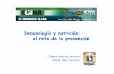 Inmunología y nutrición: eldl iól reto de la prevenciónamena.mx/memorias/CP.pdf · 2010-10-28 · Bacteria Subsisting on AntibioticsBacteria Subsisting on Antibiotics Gautam Dantas,1*