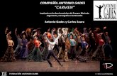 COMPAÑÍA ANTONIO GADES “CARMEN” · 2018-02-17 · La Fundación Antonio Gades ha hecho del mantenimiento de la obra y el estilo del coreógrafo sobre los escenarios, uno de