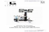 MANUAL DE USUARIO Mód. VT-8 8 m 4x1000W CARCASA DE …autekmaquinaria.com.mx/wp-content/uploads/2017/01/VT8... · 2019-09-30 · VT-8 8mt 4x1000W HALURO METÁLICO 6 TL131-01-05-00