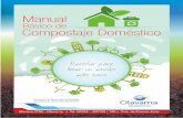 manual compostaje LISTO - PRINT 2018...composteras de fabricación casera o en compostadores disponibles en el mercado. Como el espacio suele ser limitado resulta más práctico emplear