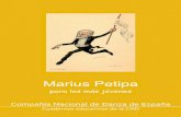 Ma i Pe ipa - mcu · Los cuadernos de la Compañía Nacional de Danza, como parte de su proyecto de actividades educativas, son posibles gracias al apoyo de la FUNDACIÓN LOEWE Prohibida