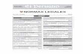 Separata de Normas Legales - gacetajuridica.com.pe€¦ · NORMAS LEGALES FUNDADO EN 1825 POR EL LIBERTADOR SIMÓN BOLÍVAR Lima, martes 27 de enero de 2009 389315 AÑO DE LA UNIÓN