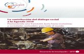 La contribución del diálogo social a la Agenda 2030 · 2019-10-21 · 6 PREFACIO El planeta se enfrenta a una emergencia climática. De manera simultánea, las personas trabajadoras