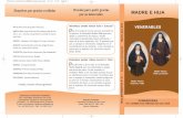 HOJA INFORMATIVA Nº 70 - Causas de Canonización Madrid ... · Carmelitas Teresas de San José ... María, Jacinto, Blas, y Magdalena. Fue bautizada el mismo día de su nacimiento