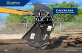CAYMAN - Zato · el troceador de carril cayman de la serie rb ha sido estudiado especialmente para el corte de carriles ferroviarios. la elevada robustez de su cuerpo, así como el