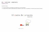 EL CAZO DE LORENZOapi.ning.com/files/X7e33Wi3YRKmmpjjKp3fR764lkAZ9...EL CAZO DE LORENZO Isabelle Carrier A partir de 6 años. * Un cuento metafórico para hablar de las diferencias