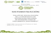 TALLER DE SOCIALIZACIÓN DE LA PROPUESTA DE · 2019-10-04 · de REDD+; así como la propuesta de diseño del sistema de información de salvaguardas (SIS) sociales y ambientales.