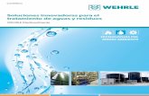 Soluciones innovadoras para el tratamiento de …...nuevos segmentos de mercado, como el tratamiento de lixivia-dos y efluentes líquidos industriales o la reutilización de aguas.