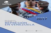 REPORTE SOBRE LA REPRESIÓN EN VENEZUELA · 2017-11-09 · puestos a las órdenes de los tribunales, quedando lue-go liberados tras su presentación, lo que evidencia que este tipo